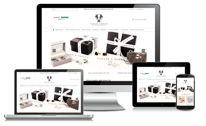 ecommerce website designers Norwich