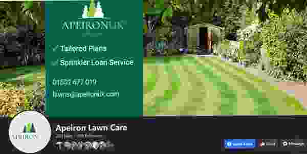 Apeiron Lawn Care Social Media Branding Beccels