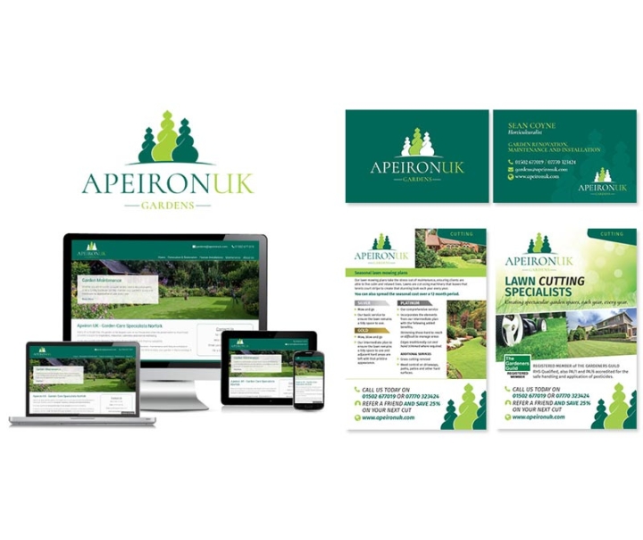 Apeiron Website and Logo