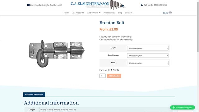 CA Slaughter and Sons Agricultural Engineers