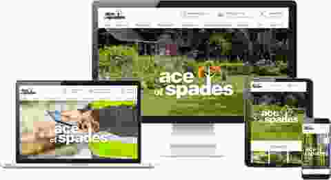 Ace of spades  website design norwich