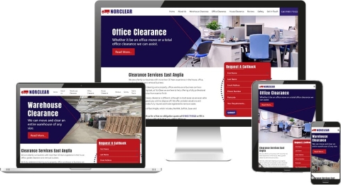 Removal website design Norwich