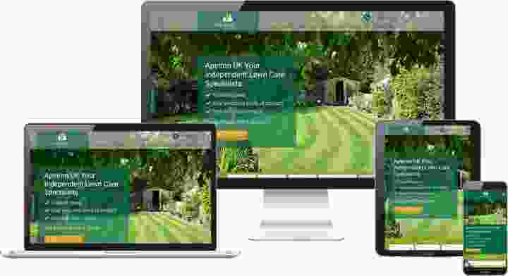 Lawncare website Design