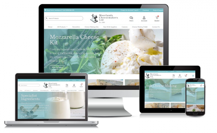 Moorlands Cheese design