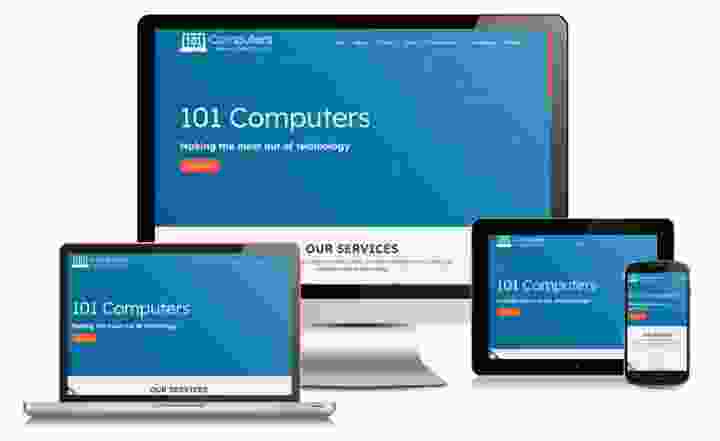 website design for computer IT company