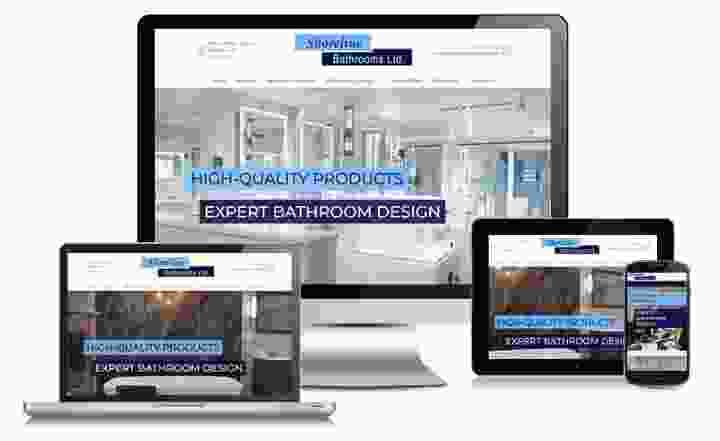 Bathroom website design